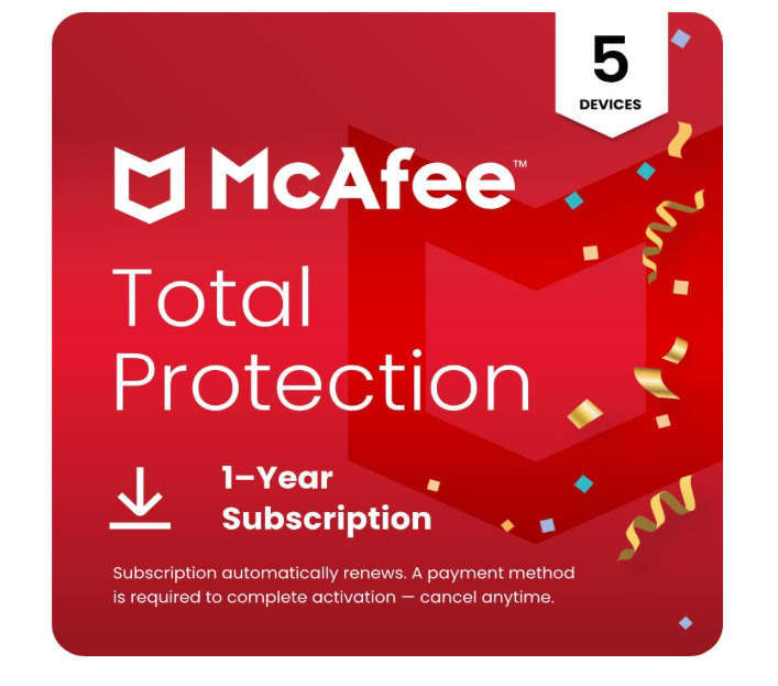 McAfee Total Protection 5-Device