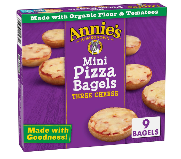 Annie's Mini Frozen Pizza Bagels
