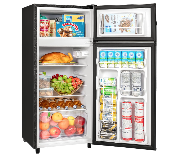 Double Door Refrigerator with Freezer