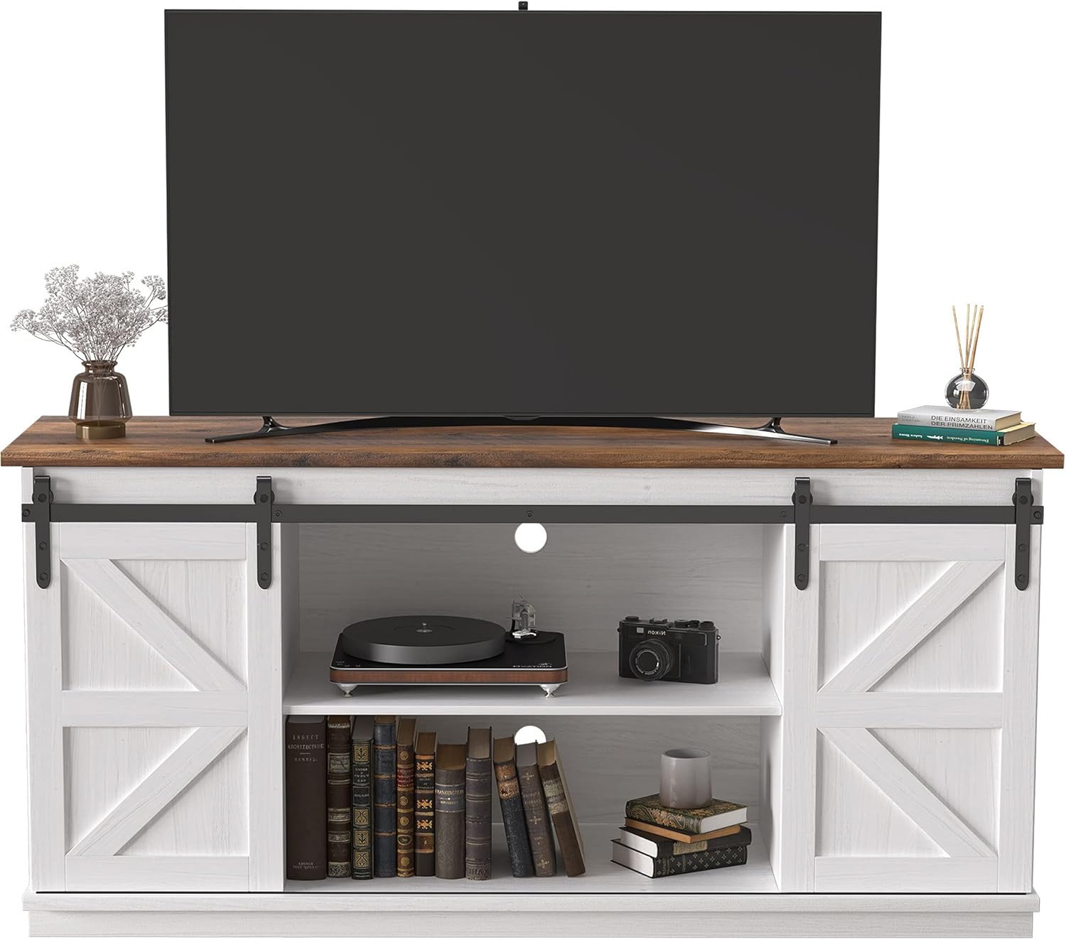 JUMMICO TV Stand for 65 Inch TV
